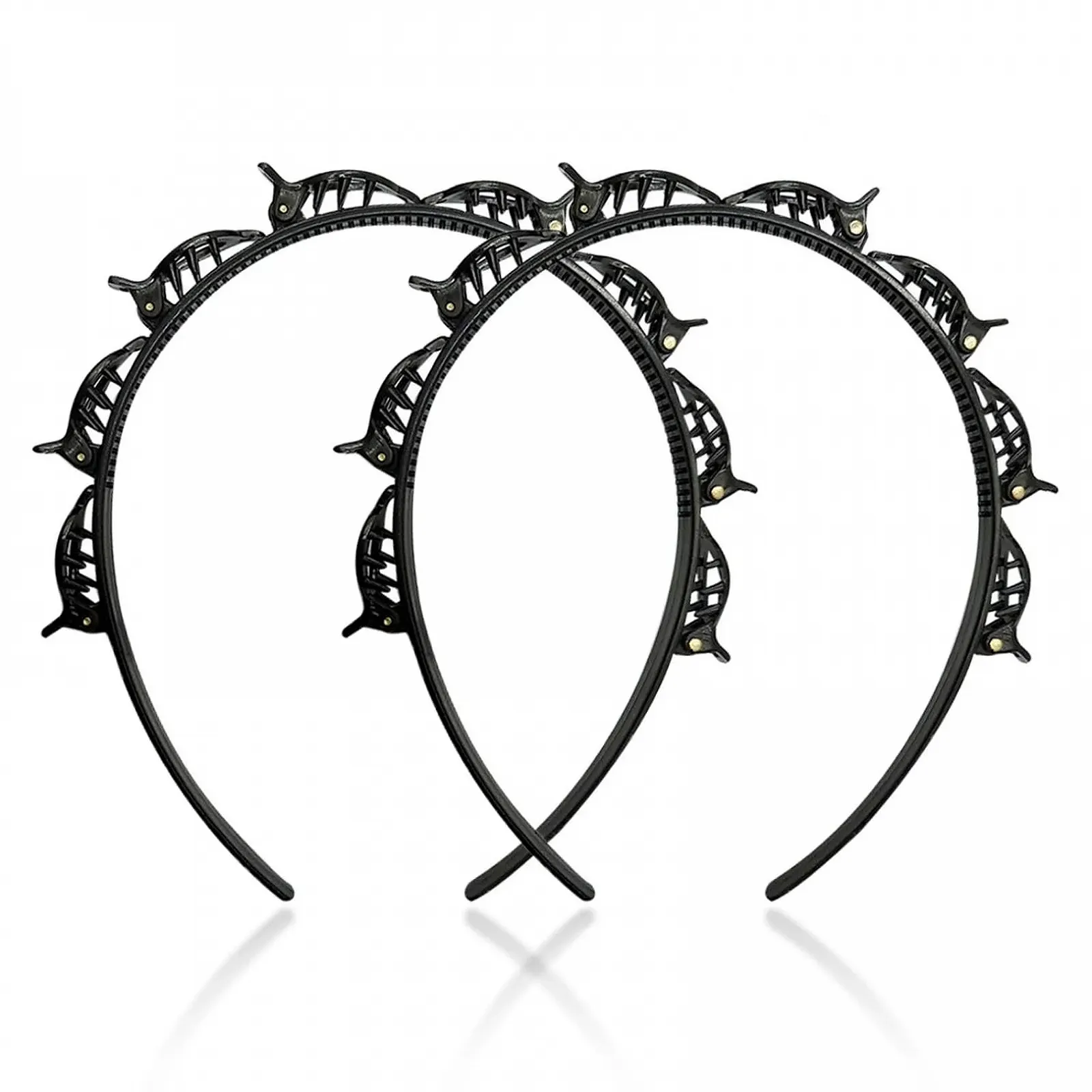 Обруч с клипсами, фото №1