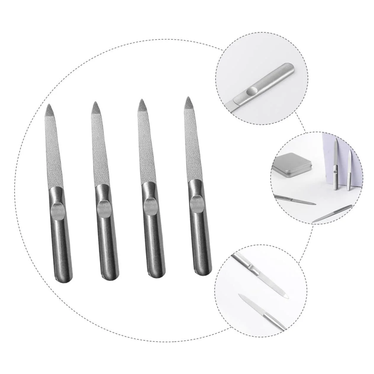 Набор инструментов для маникюра Healvian, 8 шт. в упаковке, фото №9 Набор инструментов для маникюра Healvian, 8 шт. в упаковке, фото №9