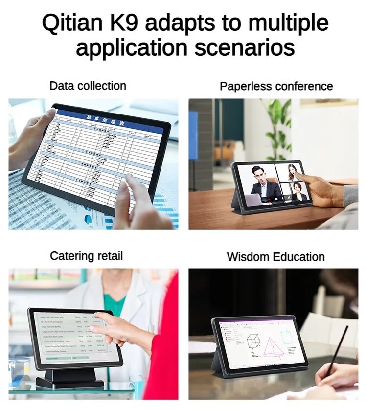 Планшет Lenovo Tablet Qitian K9 4/64GB LTE 4G Arctic Grey Global, фото №13