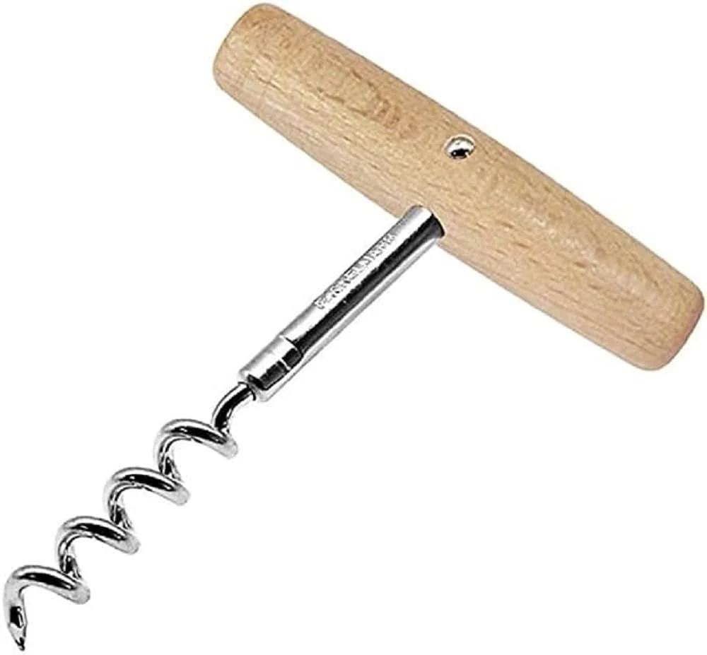 Штопор Fackelmann Fair Beech/Stainless Steel Бежевий/Сріблястий, 11 см, фото №1 Штопор Fackelmann Fair Beech/Stainless Steel Бежевий/Сріблястий, 11 см, фото №1