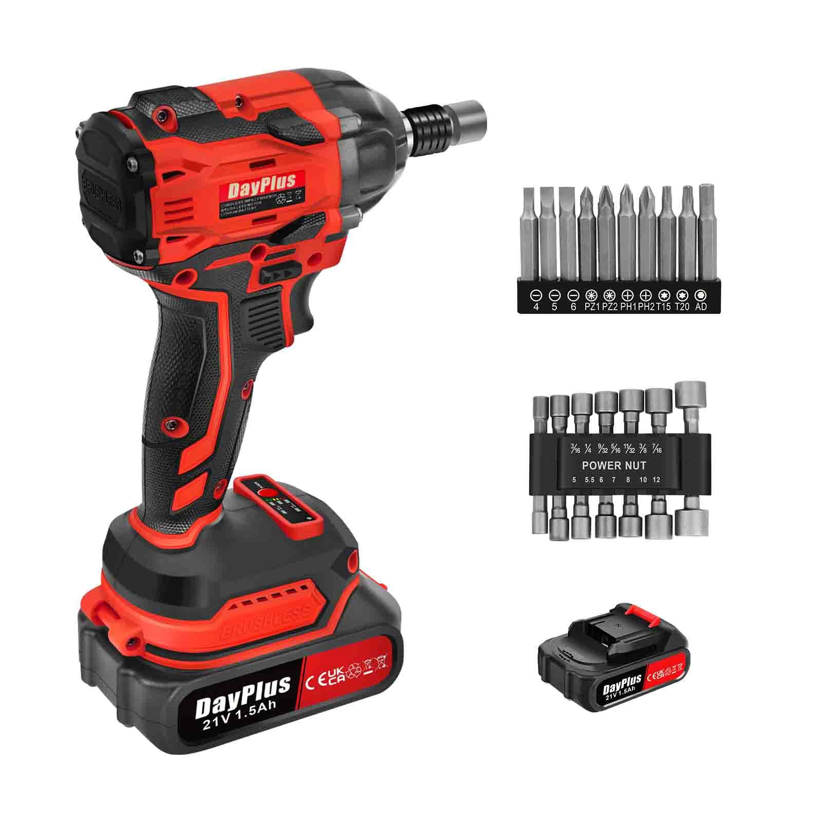 Дриль-шурупокрут 21V набір з акумуляторами 1.5Ah LED підсвітка 2-швидкості 26 насадок, фото №1 Дриль-шурупокрут 21V набір з акумуляторами 1.5Ah LED підсвітка 2-швидкості 26 насадок, фото №1