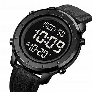 Годинник Skmei 1864LBKBK Black-Black Leather SALE synthetic.ua - Фото 1
