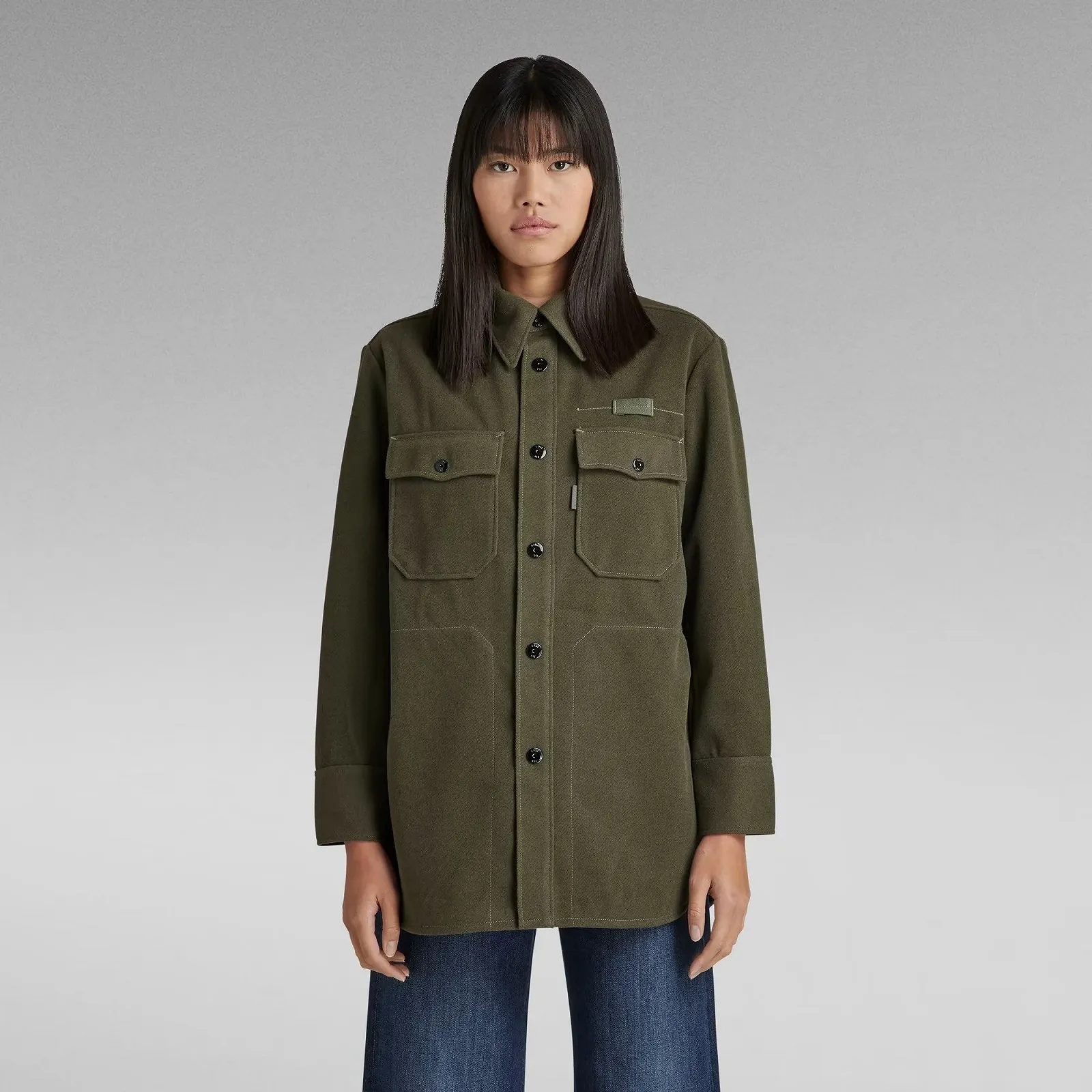 Жіноча сорочка G-Star RAW Boyfriend Overshirt - S, фото №1 Жіноча сорочка G-Star RAW Boyfriend Overshirt - S, фото №1