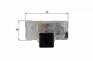 Штатна камера заднього огляду Falcon HS8012-XCCD Nissan Teana Tiida Sentra synthetic.ua - Фото 1