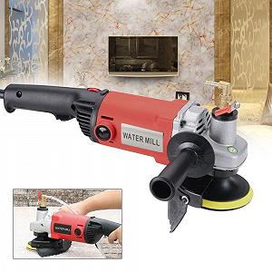 Шлифовальная полировальная машина Professional 1400 Вт для мокрого шлифования для мрамора гранита synthetic.ua - Фото 1