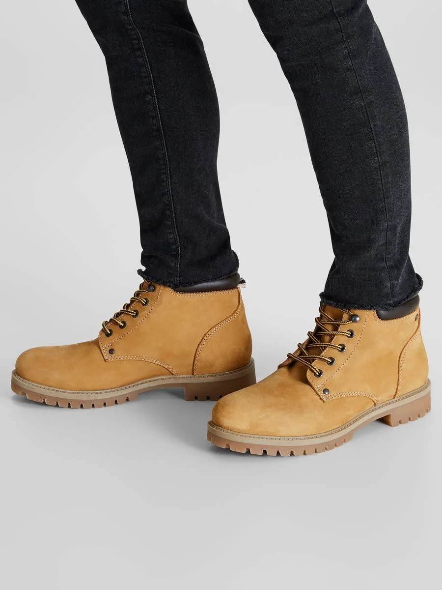 Черевики Jack & Jones Jfwstoke Nubuck Boot Honey Noos, фото №3