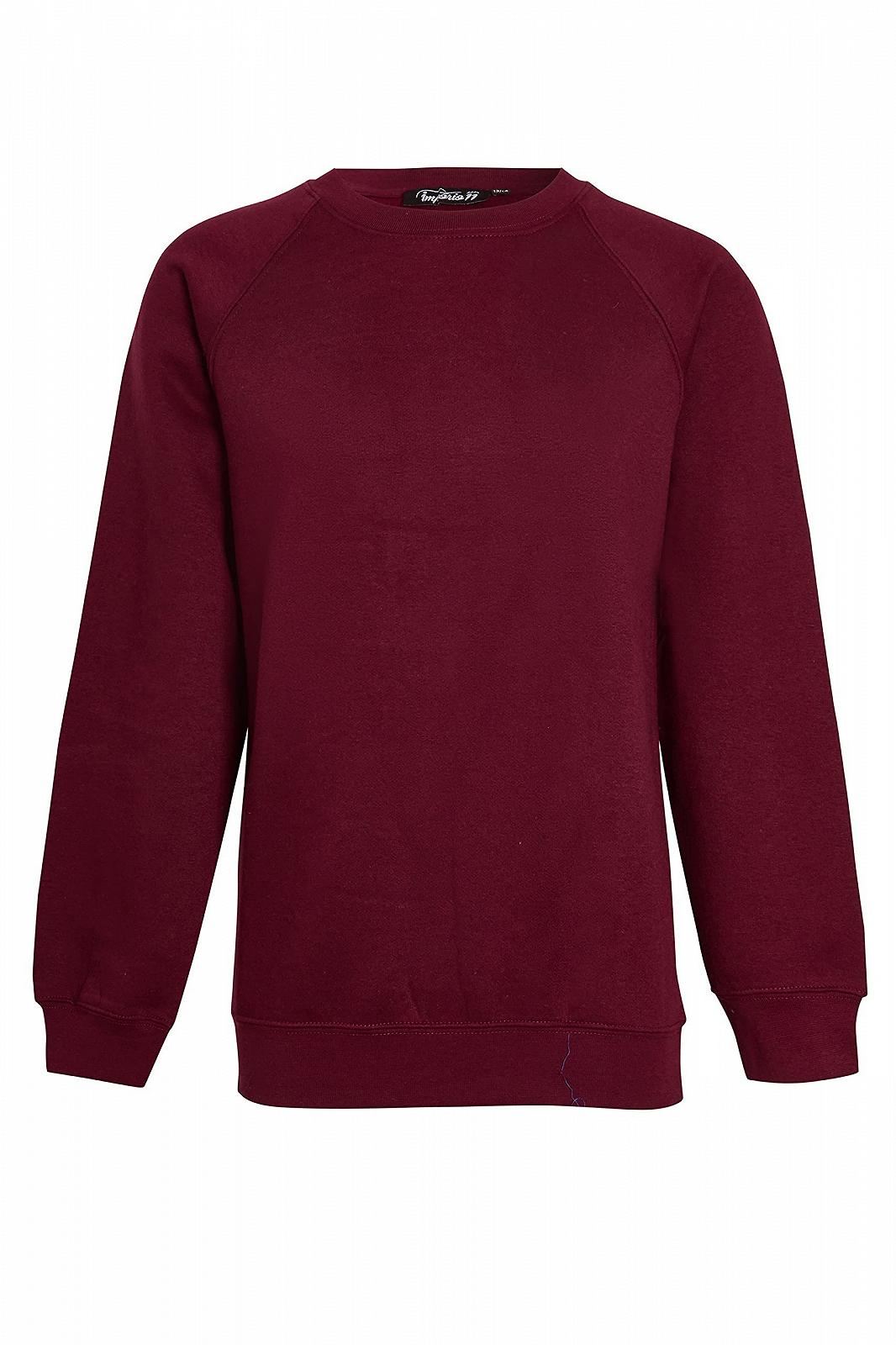 Толстовка imporio 11 Шкільна однотонна флісова з круглим вирізом, фото №2