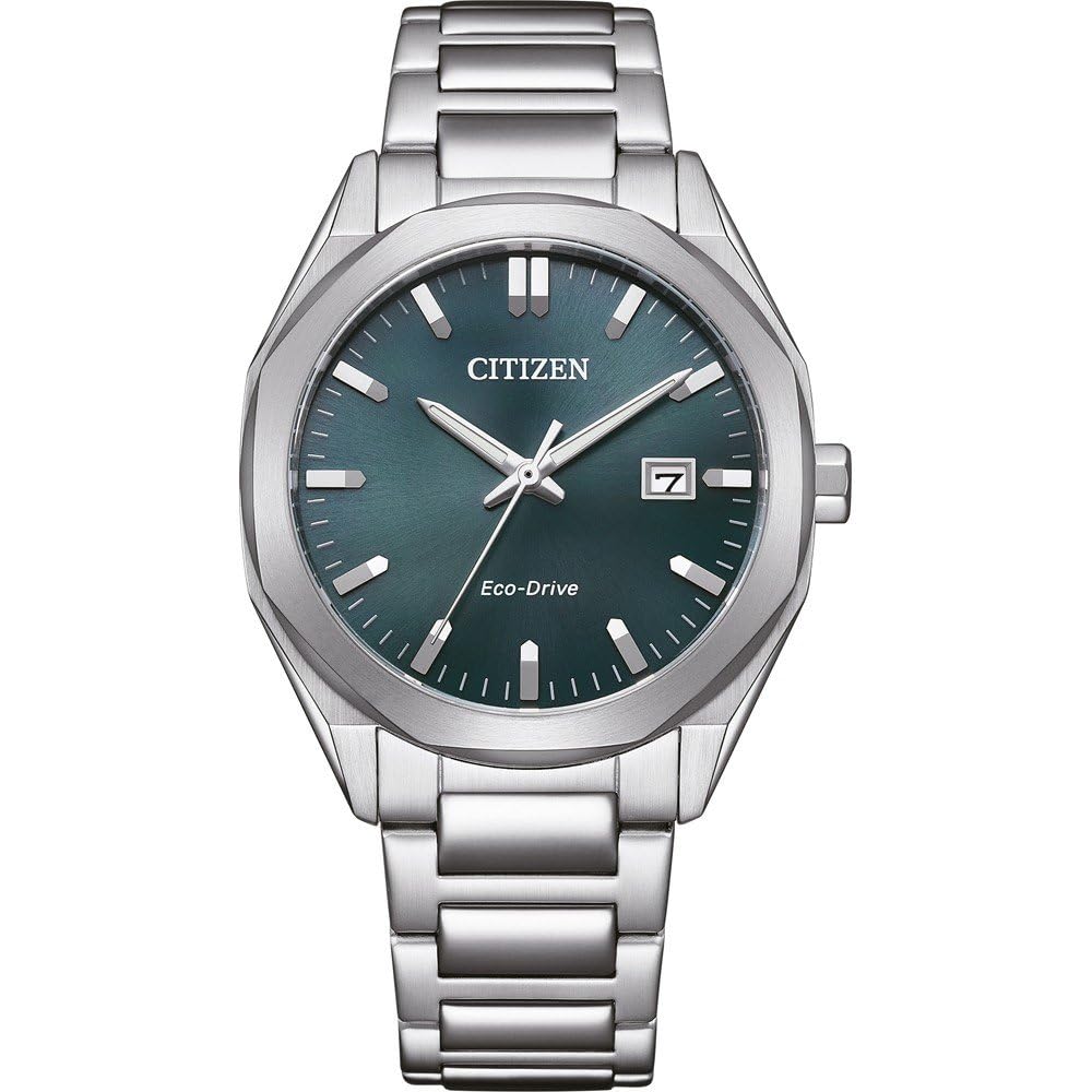 Чоловічий годинник CITIZEN BM7620-83X Аналоговий Кварцовий Зелений з нержавіючої сталі, фото №1 Чоловічий годинник CITIZEN BM7620-83X Аналоговий Кварцовий Зелений з нержавіючої сталі, фото №1