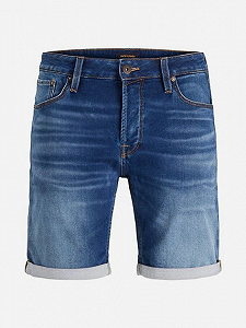 Шорти джинсові JJIRICK JJICON SHORTS GE 006 I.K STS 12166269 BlueDenim Jack&Jones Синій XL - Фото 1