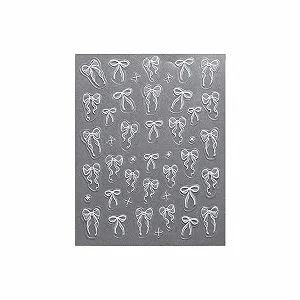 Наклейки для ногтей Бантики Самоклеящиеся наклейки Художественные украшения для фестивалей - Фото 1