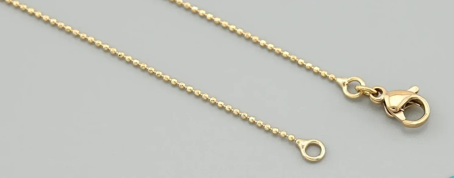 Цепочка позолоченная на шею, женская, 50 см, фото №2