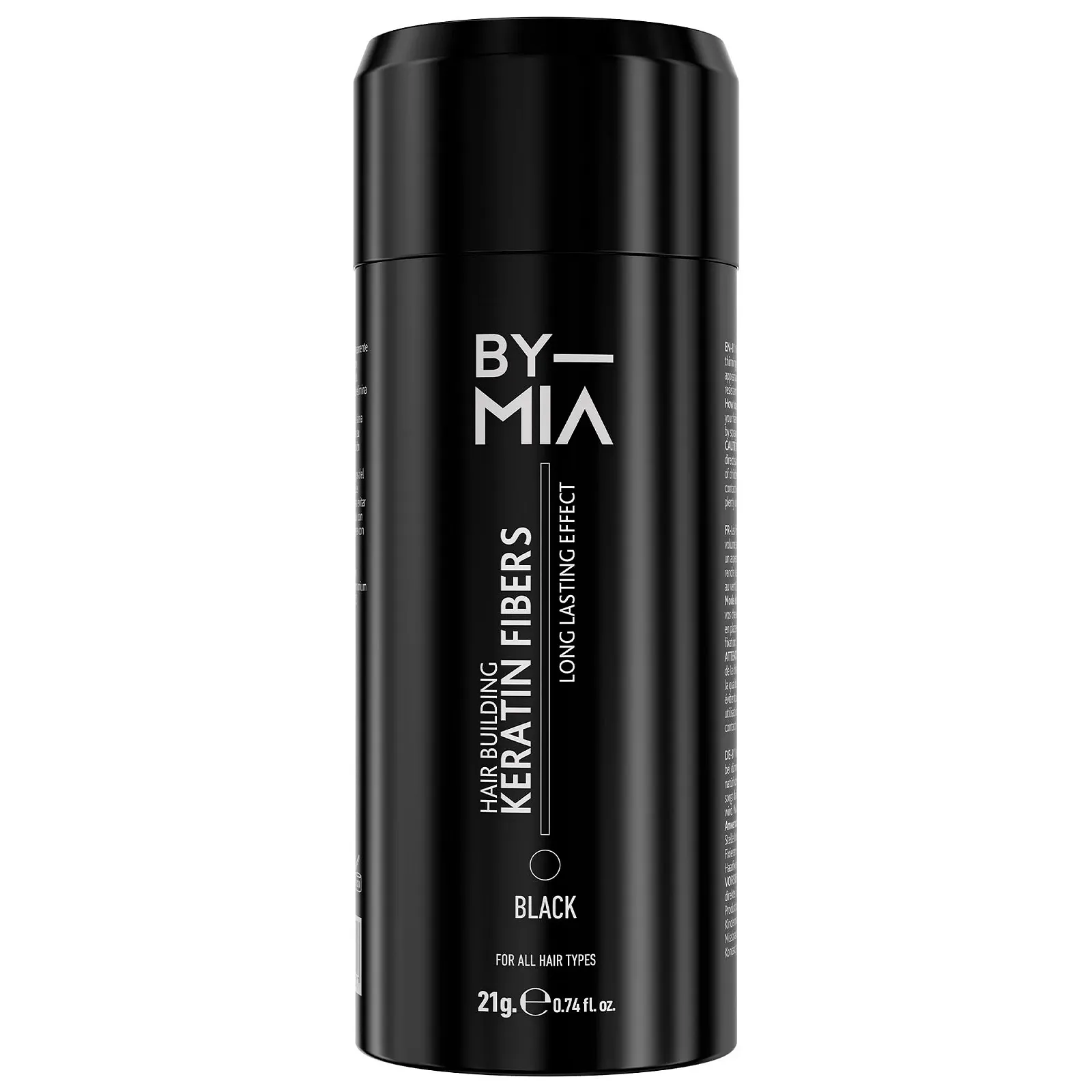Волокна для волосся BY MIA Кератинові, Чорний, 21 г, фото №1 Волокна для волосся BY MIA Кератинові, Чорний, 21 г, фото №1