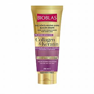 Кондиционер BIOBLAS Hair Care Collagen & Keratin для очень тонких волос 250 мл - Фото 1