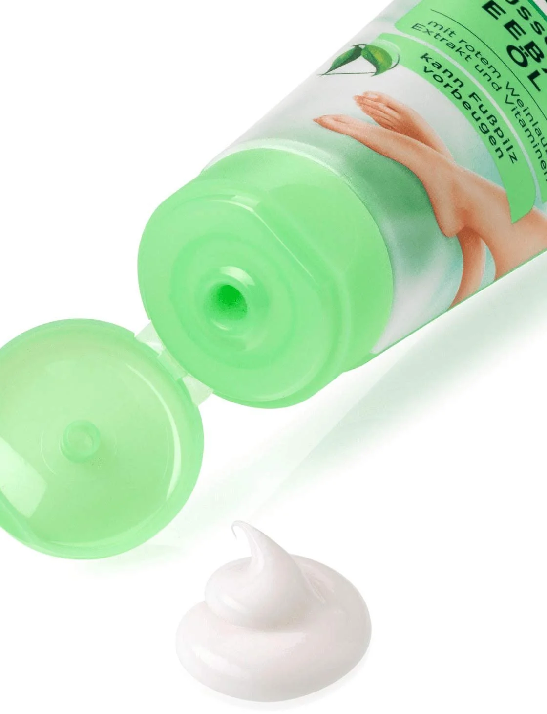 Крем для ног Balea Tea Tree с маслом чайного дерева и экстрактом листьев винограда 2 x 100 мл, фото №2