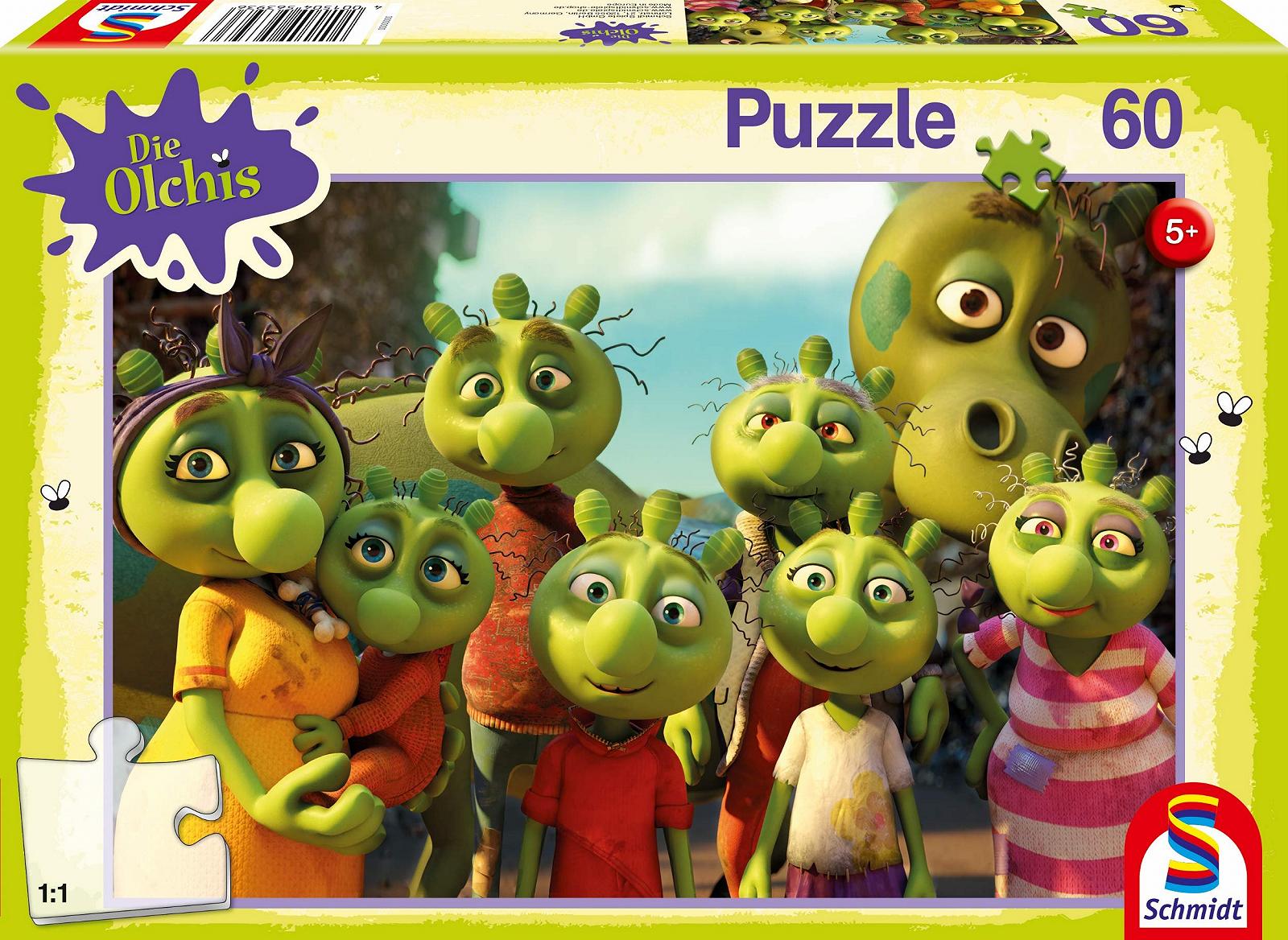 Пазл Schmidt Spiele Toad Adventures with the Olchis 56393 60 деталей разноцветный, фото №1