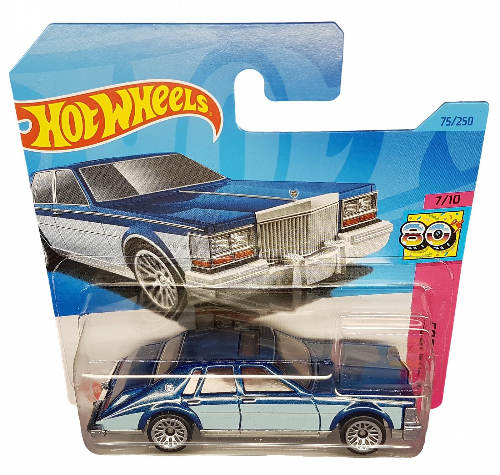 Hot Wheels '82 Cadillac Seville HW The '80s 7/10 HKJ64 Закорочена упаковка Dark Blue Metallic Mattel 2023, фото №2 Hot Wheels '82 Cadillac Seville HW The '80s 7/10 HKJ64 Закорочена упаковка Dark Blue Metallic Mattel 2023, фото №2