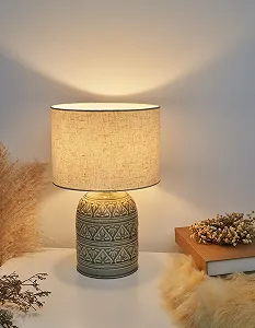 Настільна лампа Pauleen 48223 Tender Pearl Кераміка E14 Бежева synthetic.ua - Фото 1