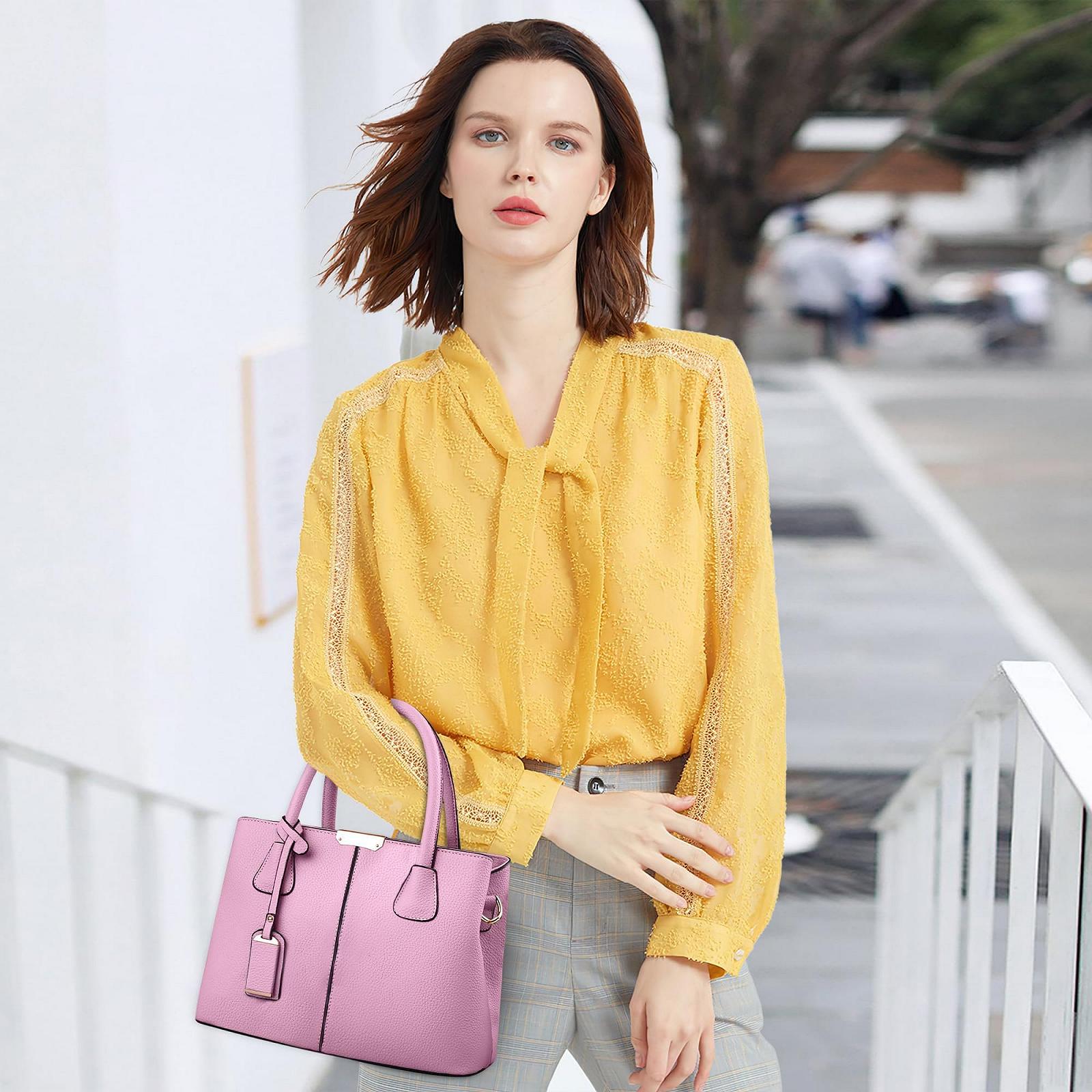 Сумка POSSOBAG, жіноча, рожева, фото №7