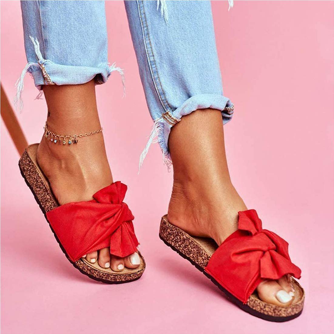 Пляжные Шлепанцы Женские в Богемном Стили Летние, фото №1