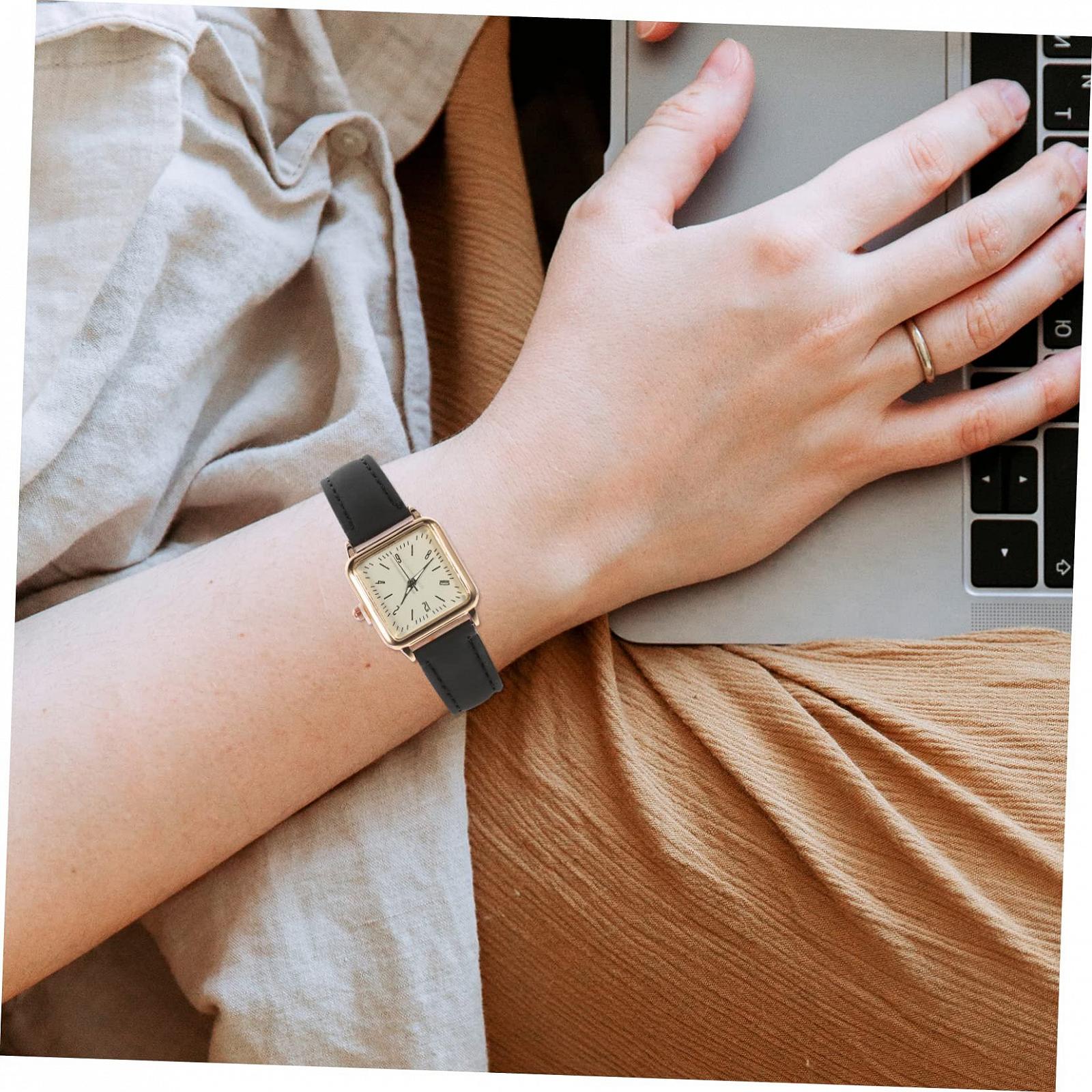 Женские наручные часы OATIPHO Цифровые Модные Белые, фото №5