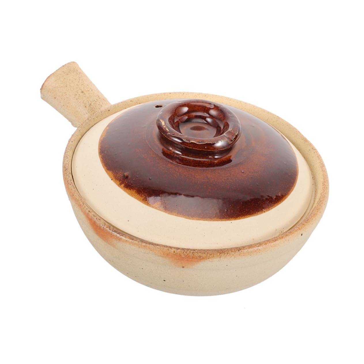 Кастрюля VALICLUD керамическая с крышкой для супа и тушения, фото №1