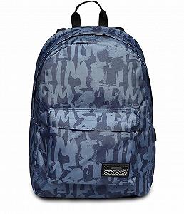Ранець Seven ISCHOOLPACK Місткий шкільний ранець для підлітків, дівчаток та хлопчиків, з відділенням для ноутбука та USB-портом, італійський дизайн, різнокольоровий, синій, розмір Unit, сучасний synthetic.ua - Фото 1