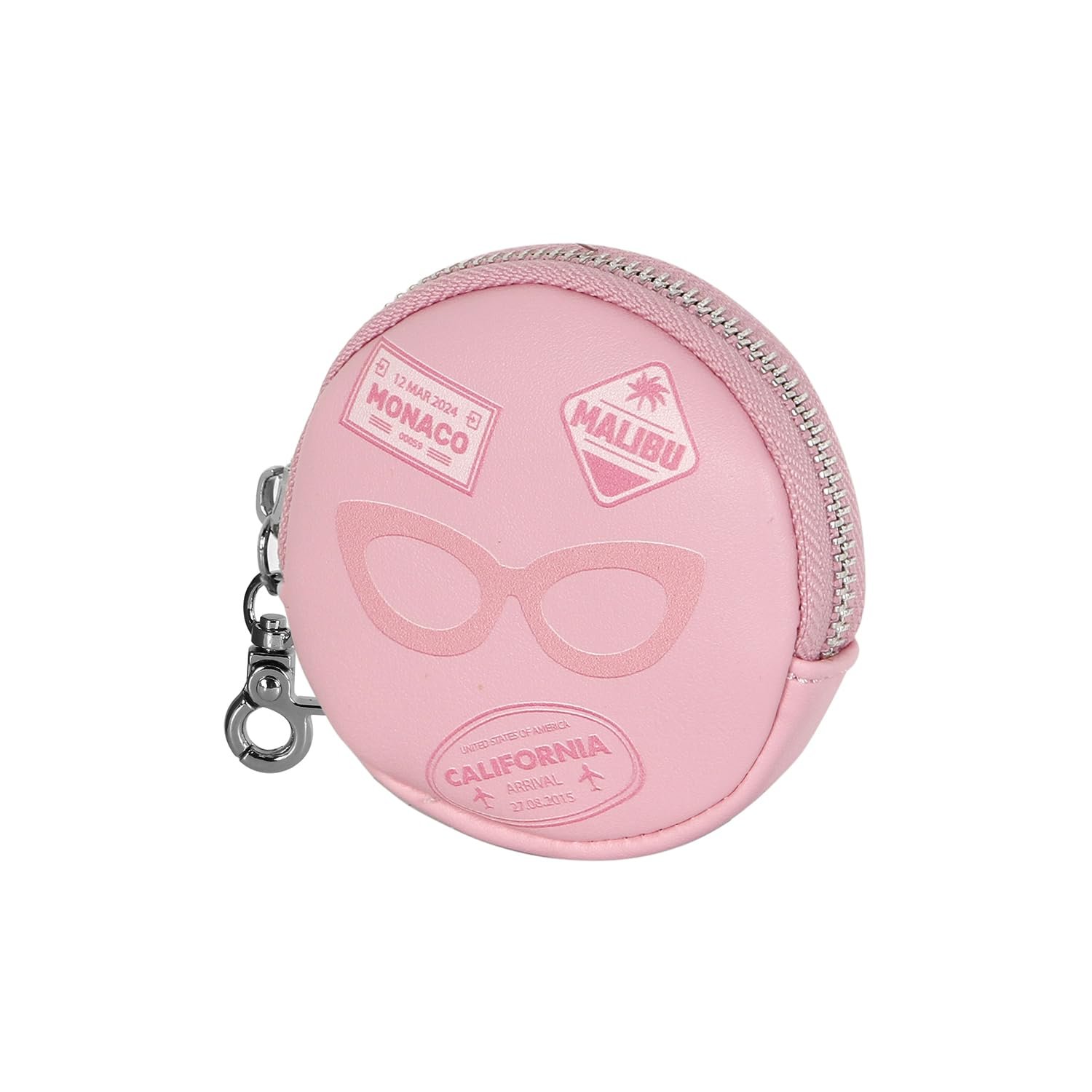 Кошелек Barbie Travel-Cookie, Розовый, 8.7 x 8.7 см, розовый, дорожный кошелек, фото №1