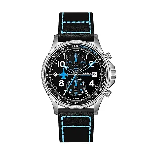 Мужские спортивные часы SHENGKE Sinobi Chronograph Multifunctional с календарем, датой, водонепроницаемые - Фото 1