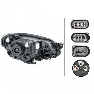 Основная фара HELLA 1EL 012 644-011 для VW левая synthetic.ua - Фото 1