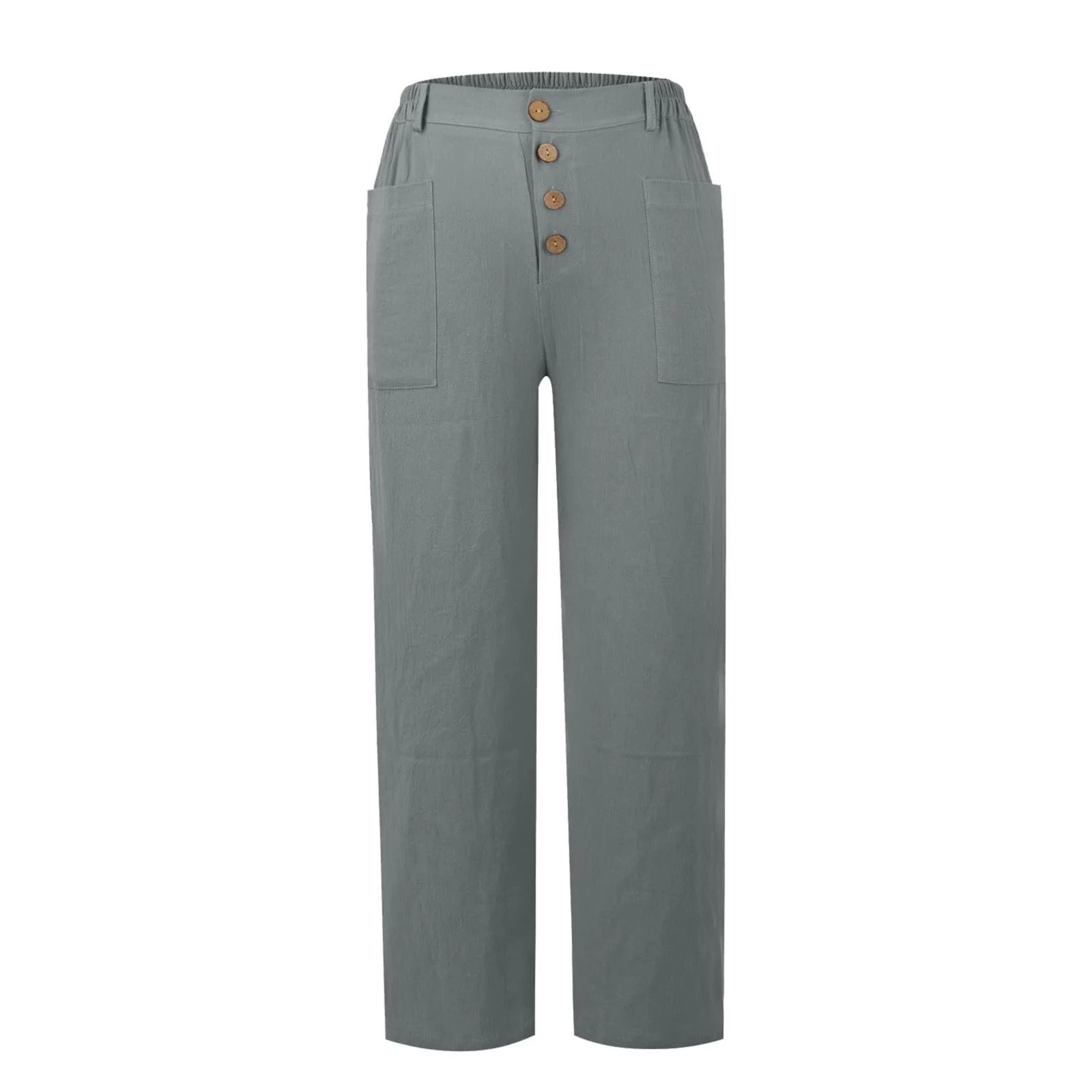 Брюки льняные Generisch Женские с высокой посадкой, фото №6 Брюки льняные Generisch Женские с высокой посадкой, фото №6