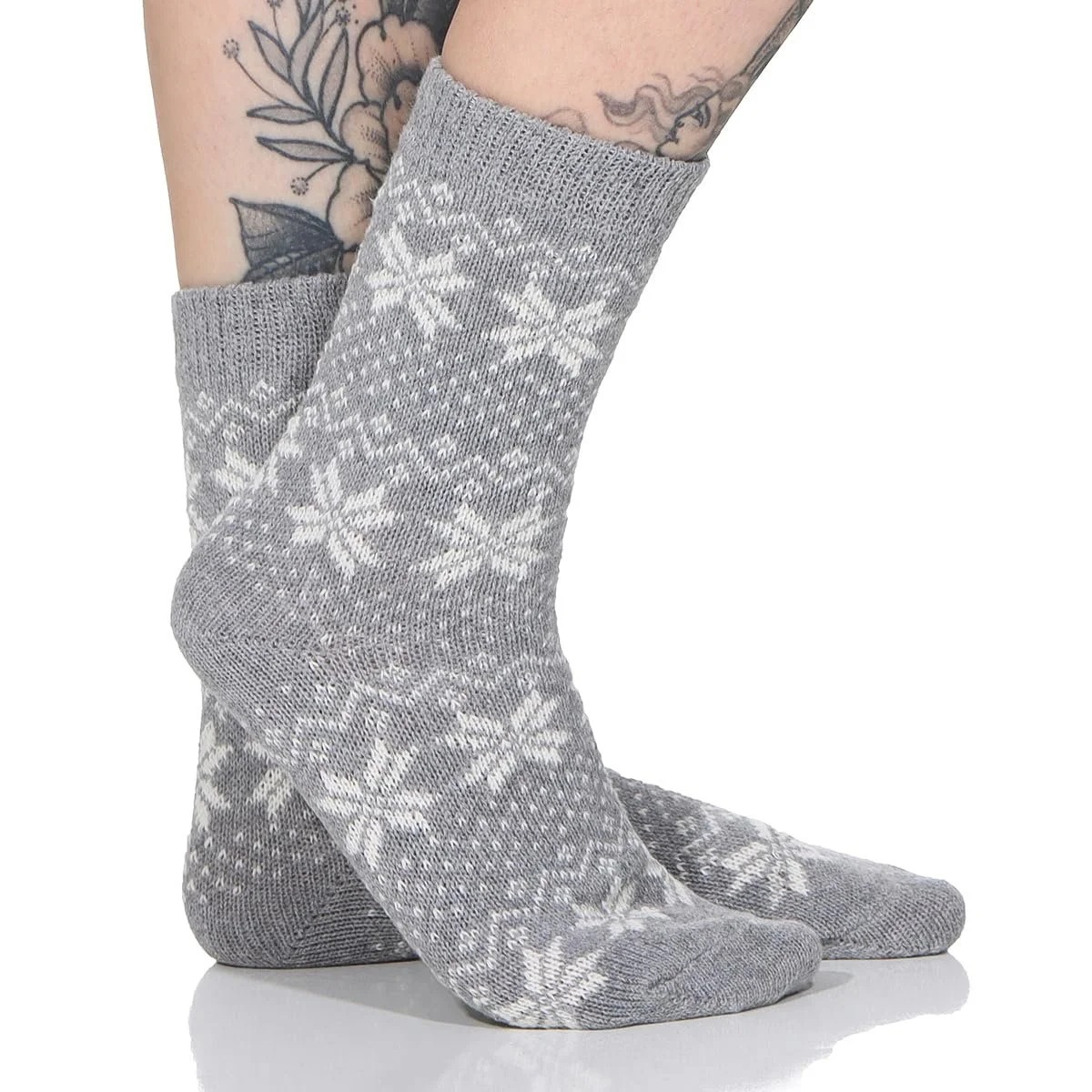 Шкарпетки Жіночі Теплі М'які Кольорові Норвезькі, фото №8