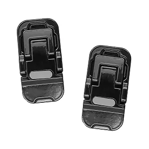 Подставка для ноутбука Namvo 1 пара, ножки для ноутбука с двумя углами настройки, невидимая самоклеящаяся, складная подставка для ноутбука, черный - Фото 1