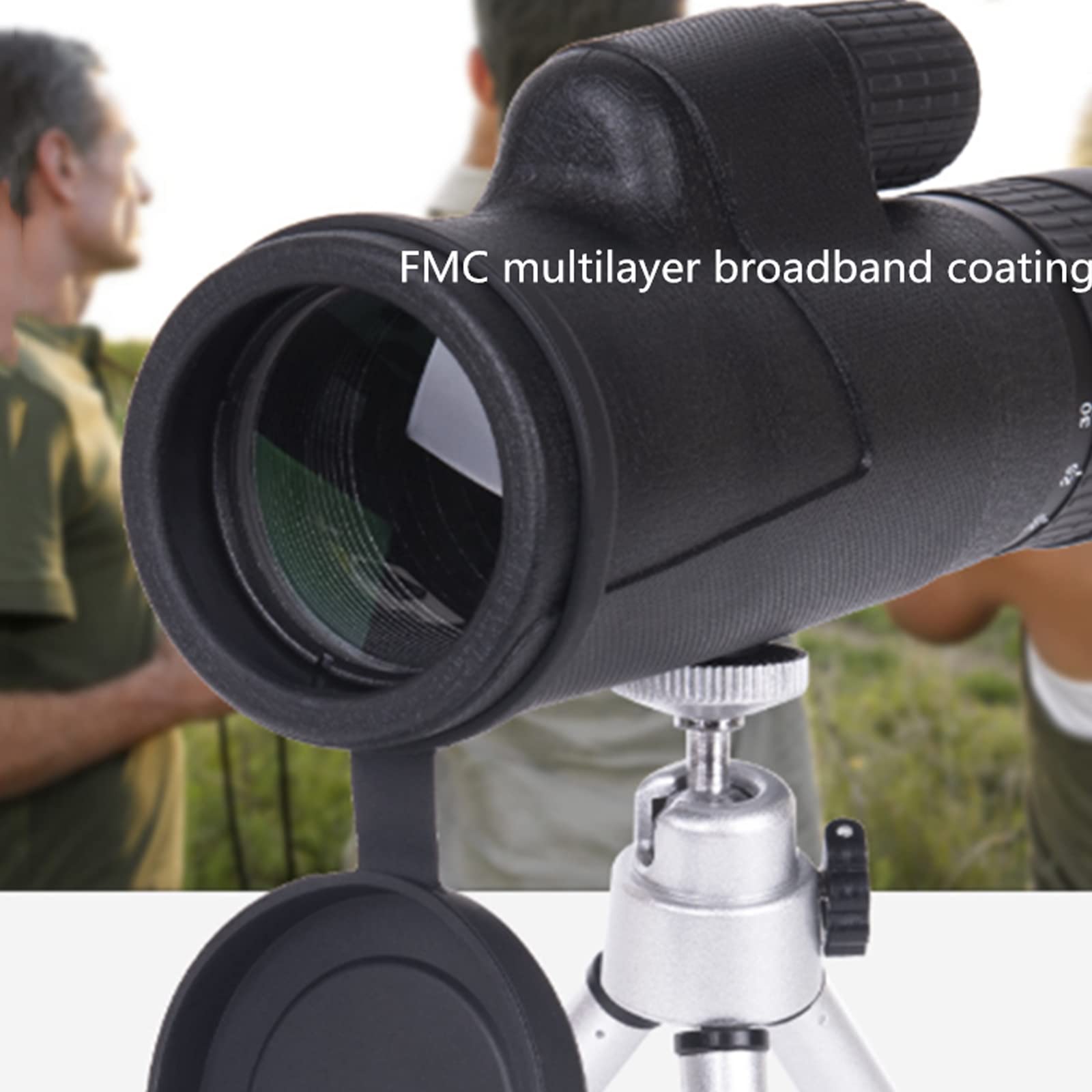 Монокуляр DERBUT з телефоном адаптером і міні-штативом водонепроникний, фото №6