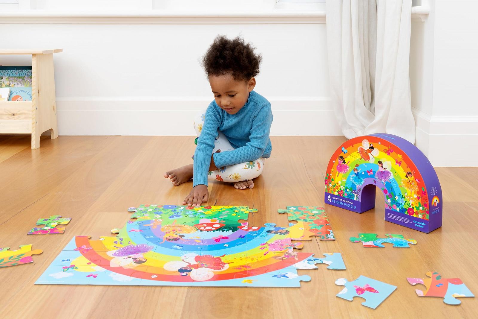 Пазл Crocodile Creek Over the Rainbow 36 деталей фигурный, фото №7