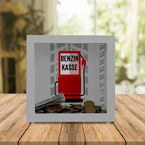 Скарбничка дерев'яна Petrol Pump Frame synthetic.ua - Фото 1