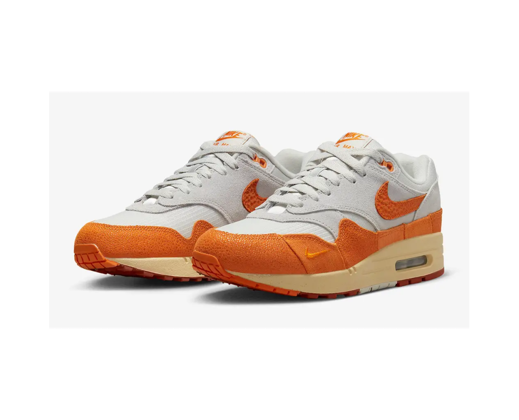Кроссовки NIKE AIR MAX 1 MASTER MAGMA ORANGE WMNS размер 36, фото №2