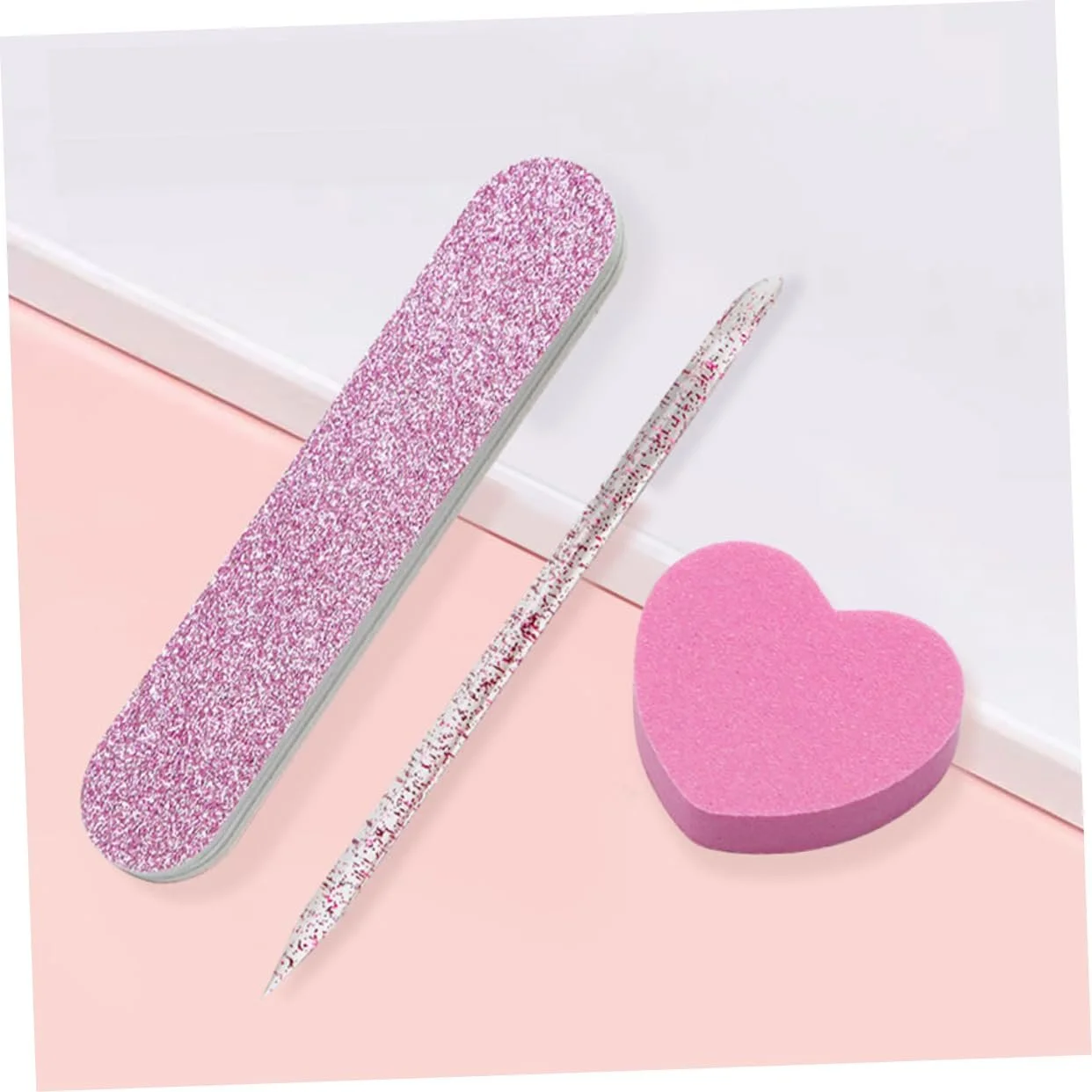 Набор пилок для маникюра PACKOVE с губчатыми буферами, фото №7