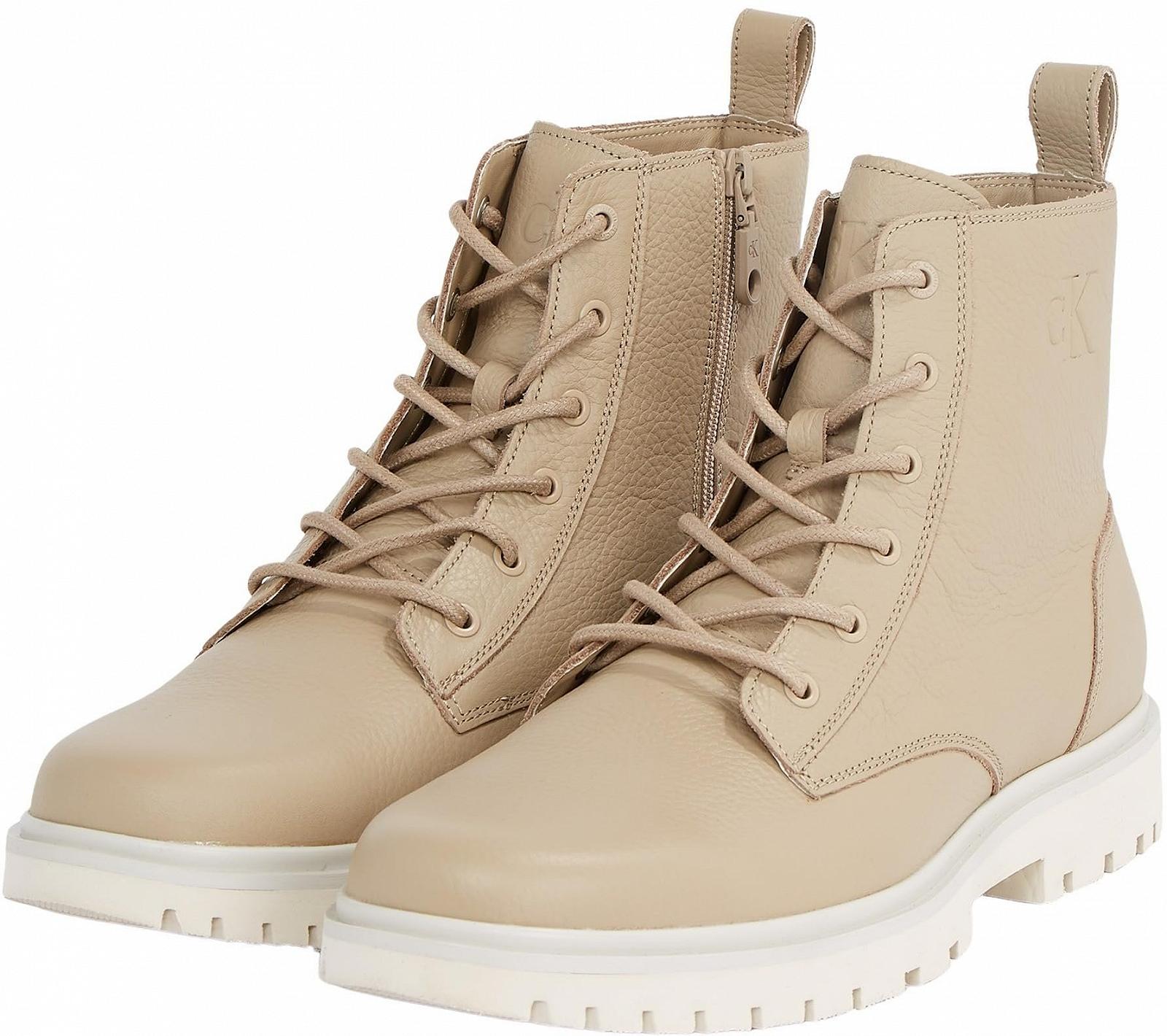 Ботинки Calvin Klein Eva Mid Laceup Tumbled Ym0ym01174, фото №3