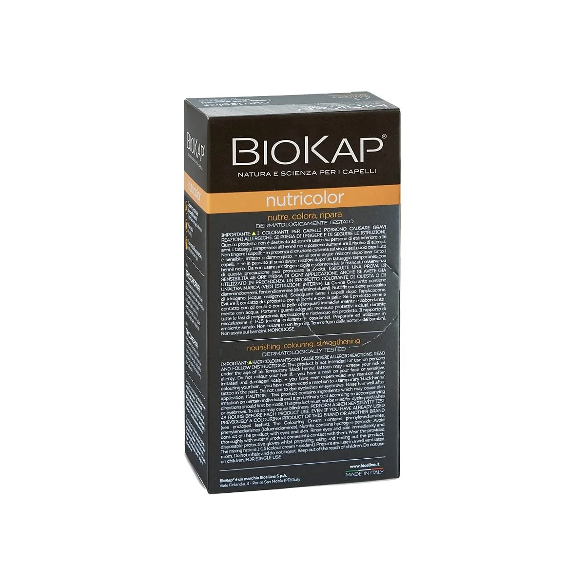 Фарба для волосся Biokap Nutricolor Тональність 9,0 Дуже Світлий Блондин, фото №2