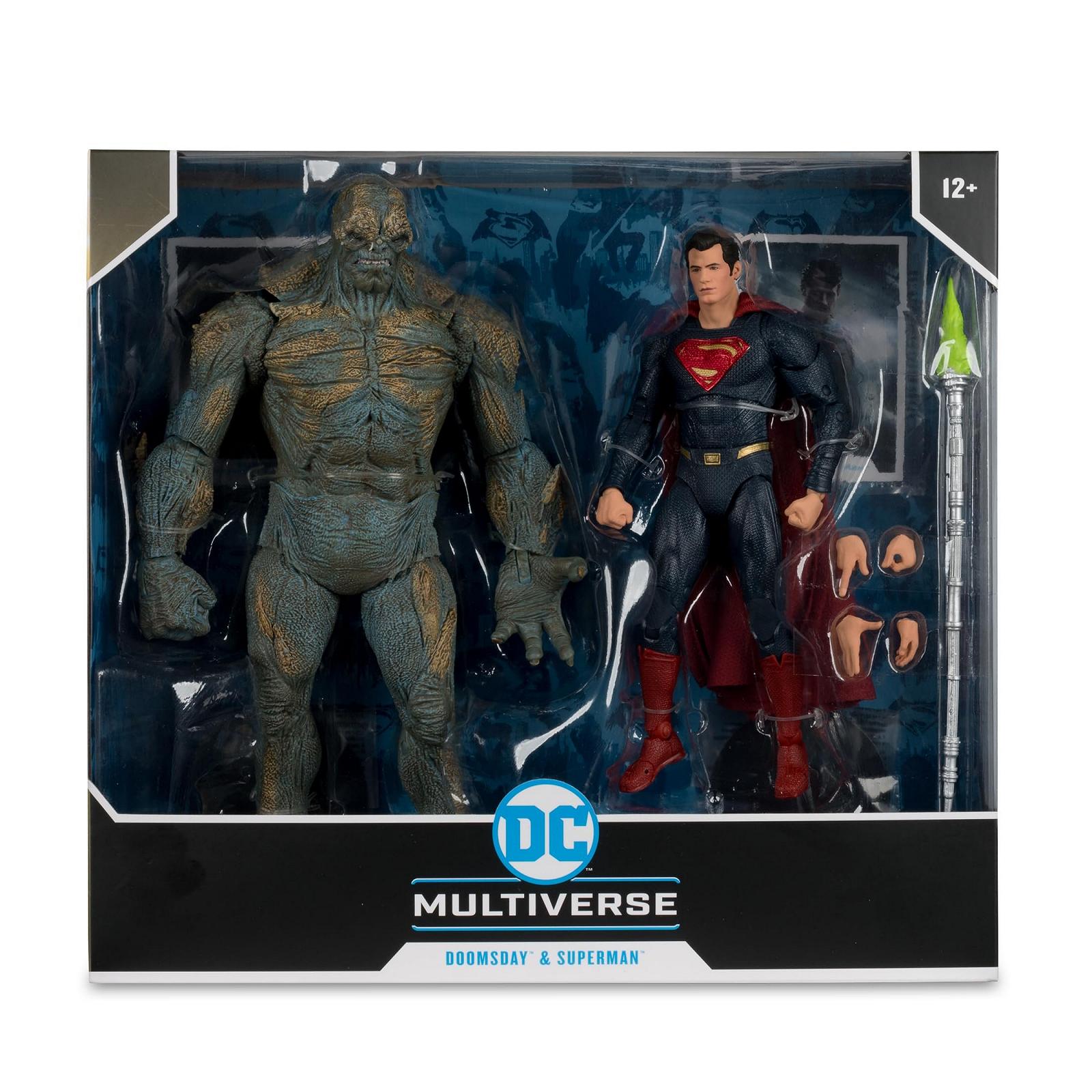 Фигурки экшн Mega, Набор из 2, Думсдей и Супермен, Batman v Superman: Dawn of Justice, DC Multiverse, McFarlane Toys, фото №7