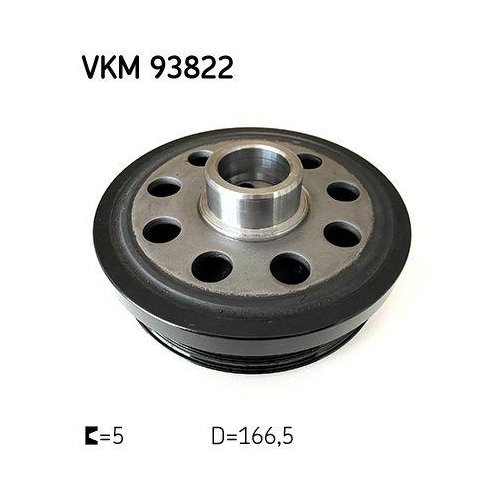 Шків колінчастого вала SKF VKM 93822 для BMW, фото №2