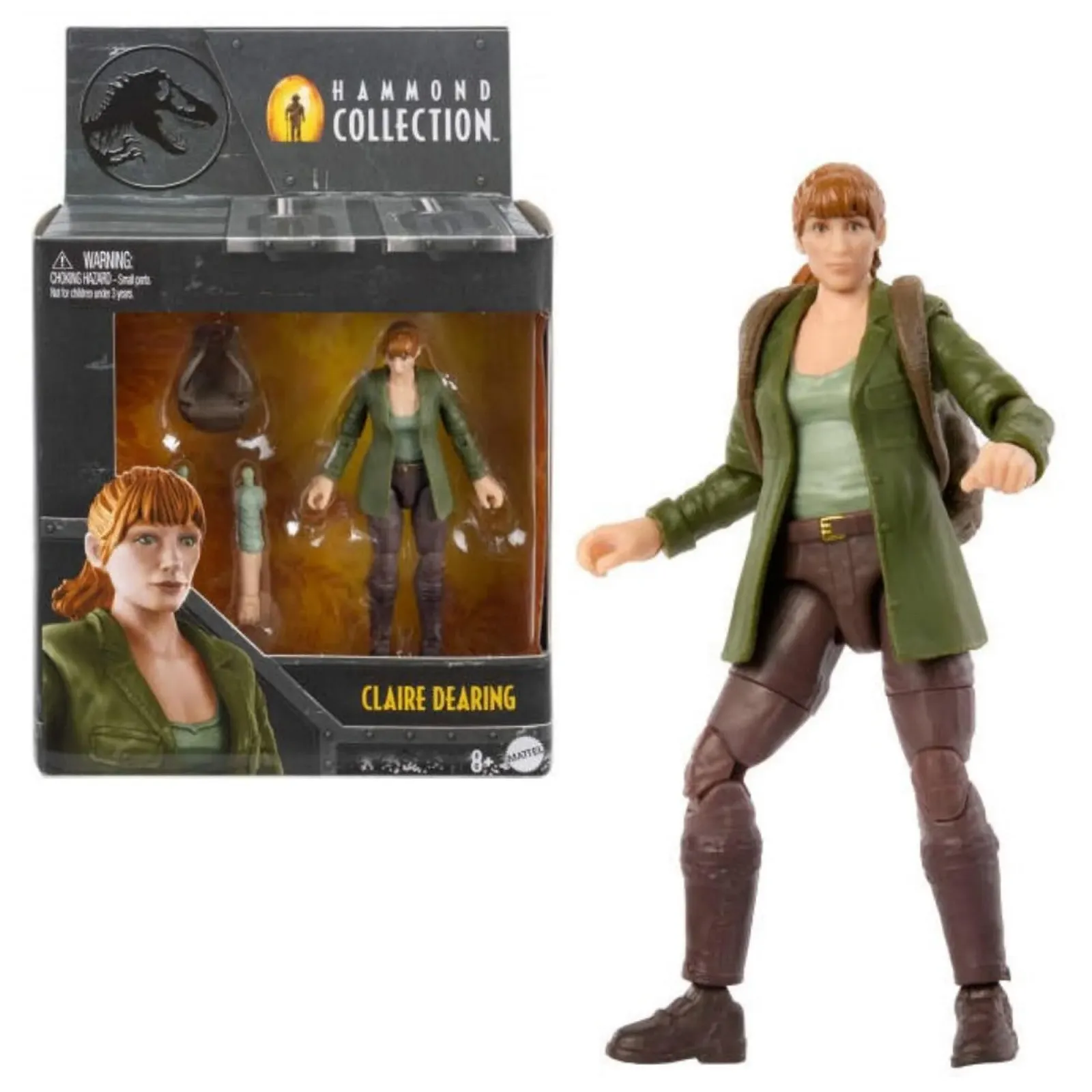 Коллекционная фигурка Mattel Jurassic World Hammond Collection Claire Dearing The Fallen Kingdom 9 см HTV61, фото №1