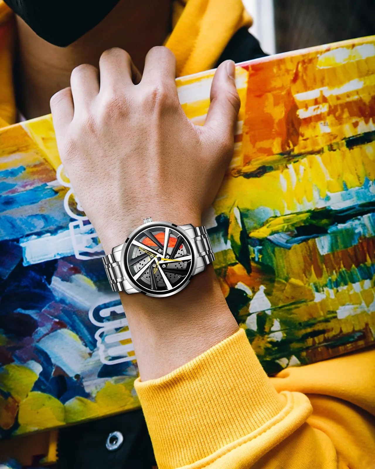 Аналоговий годинник CIVO Чоловічий тренд: Дизайнерський, фото №2