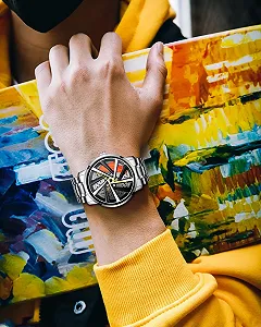 Аналоговий годинник CIVO Чоловічий тренд: Дизайнерський synthetic.ua - Фото 1