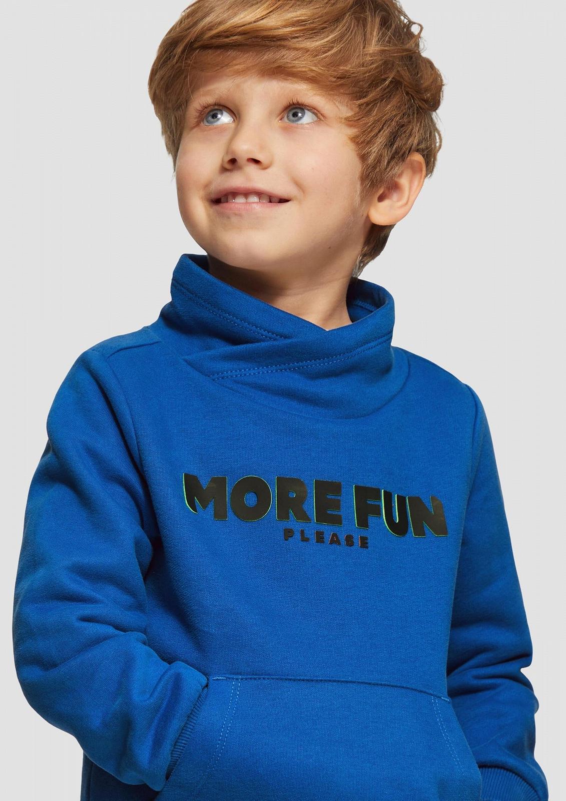 Теплий світшот s.Oliver з об'ємним принтом, фото №3