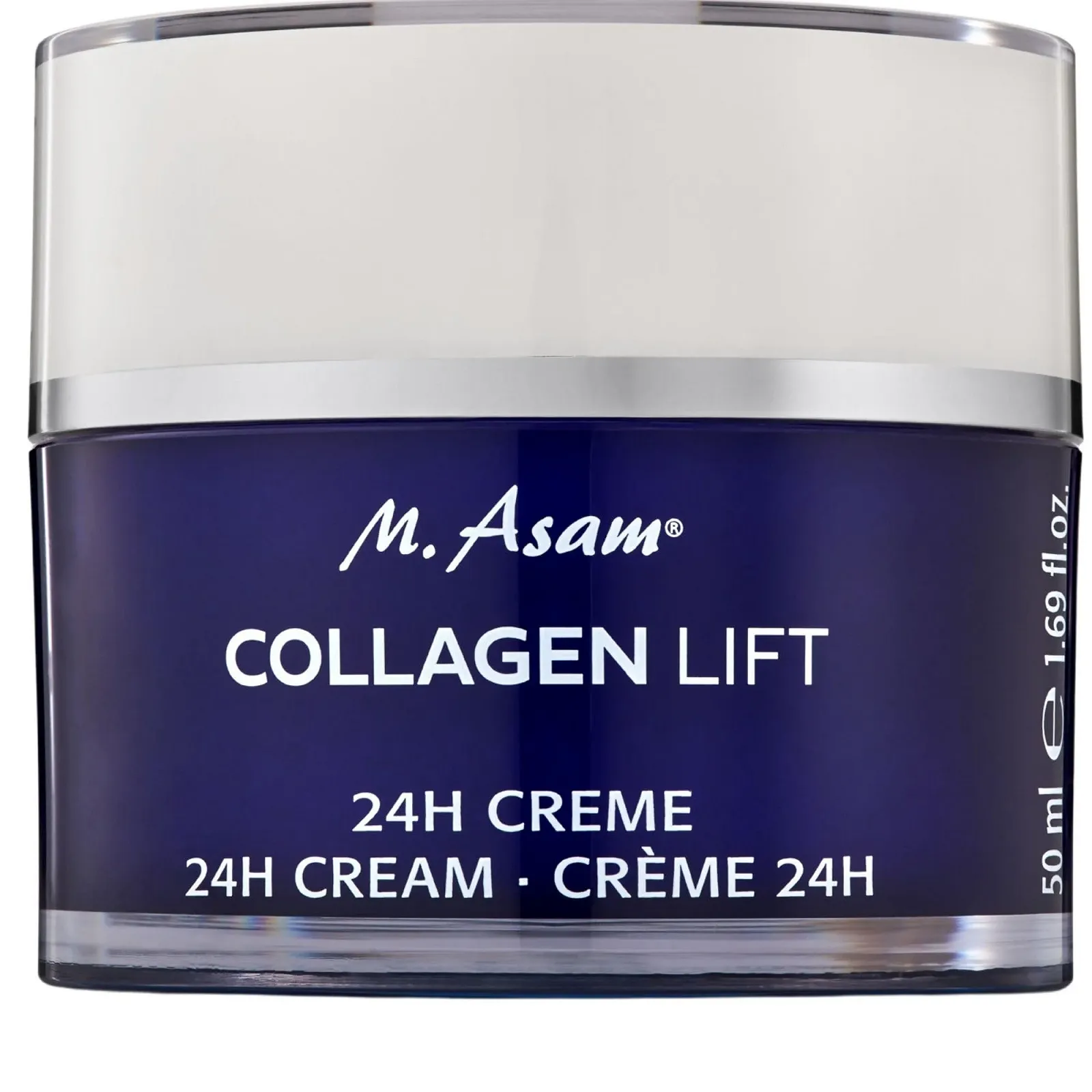 Крем для обличчя M. Asam Collagen Lift 24h зволожувальний веганський з рослинним колагеном та олією ши 50 мл, фото №1