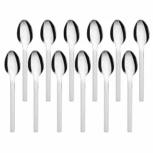 Ложка десертная / Ложка для кофе GRÄWE POESIE 12 штук нержавеющая сталь 18/10 - Фото 1