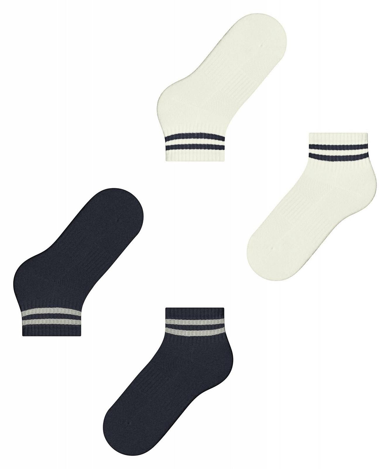 Носки ESPRIT Active Tennis Trainer Женские Дышащие Органический Хлопок Короткие Узорные 2 Пары, фото №5