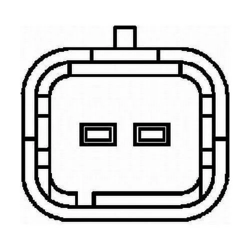 Датчик импульсов коленвала HELLA 6PU 009 163-431 для CITROËN PEUGEOT, фото №2