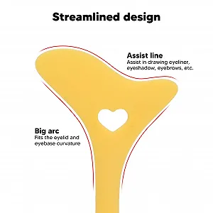 Трафареты для подводки глаз Желтый цена на synthetic.ua - Фото 1 Трафареты для подводки глаз Желтый synthetic.ua - Фото 1